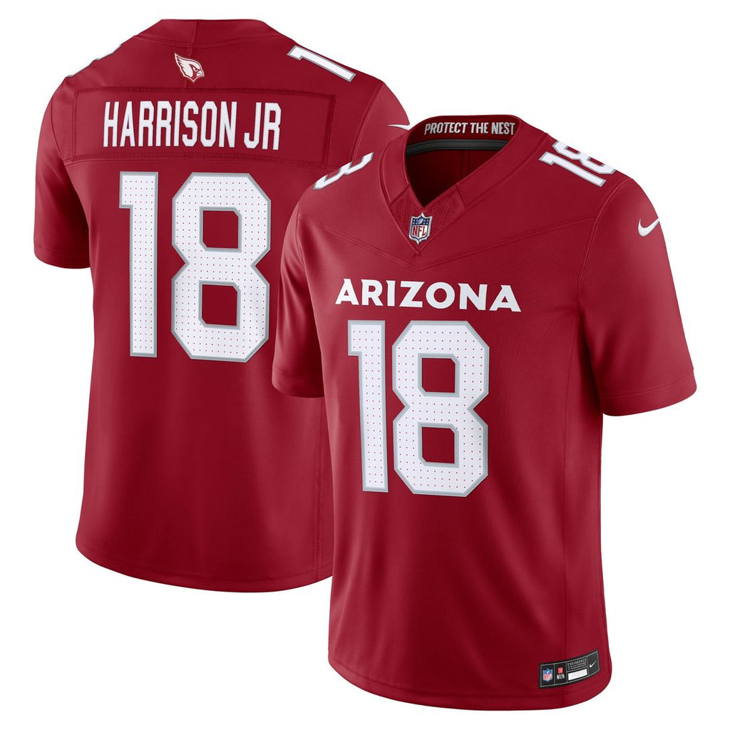 Arizona Cardinals Marvin Harrison Jr. Black Alternate Vapor F.U.S.E. Stitched Limited Jersey product image 7, provided for