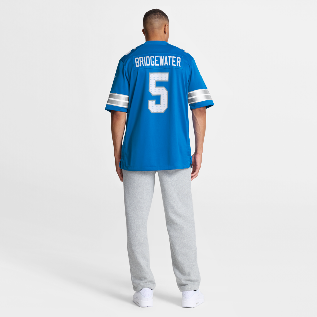 Detroit Lions Teddy Bridgewater Blue Team Game Jersey product image 5, provided for visual reference and product detail