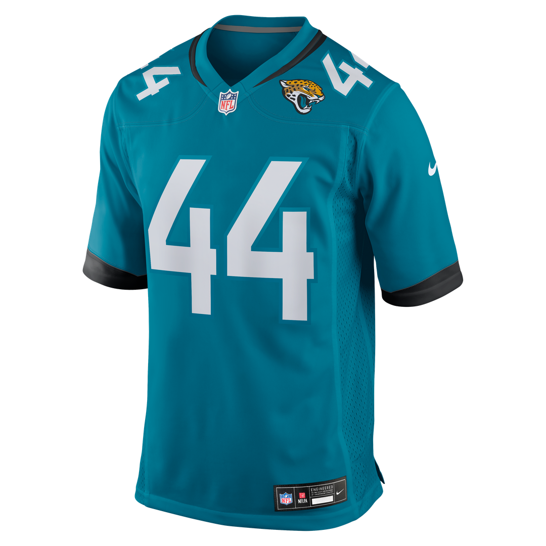 Jacksonville Jaguars Travon Walker Black Player Game Jersey product image 14, provided for visual reference and product