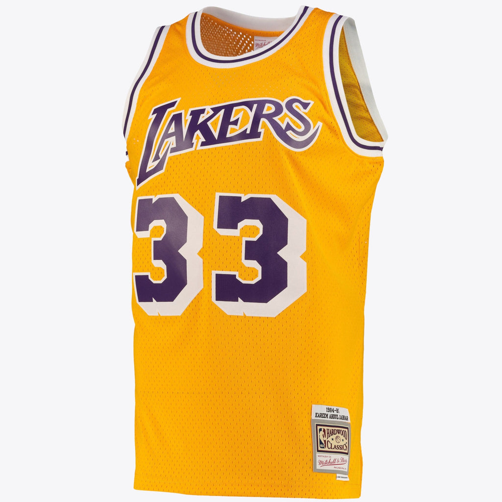 Los Angeles Lakers Kareem Abdul-Jabbar Road Swingman Jersey product image 2