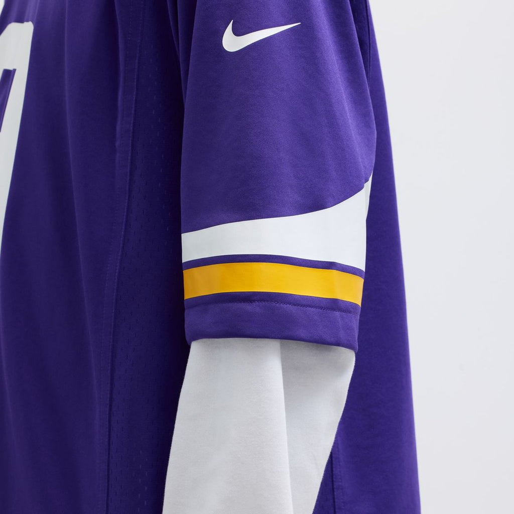 Minnesota Vikings J.J. McCarthy White Alternate Game Player Jersey product image 16, provided for visual reference and