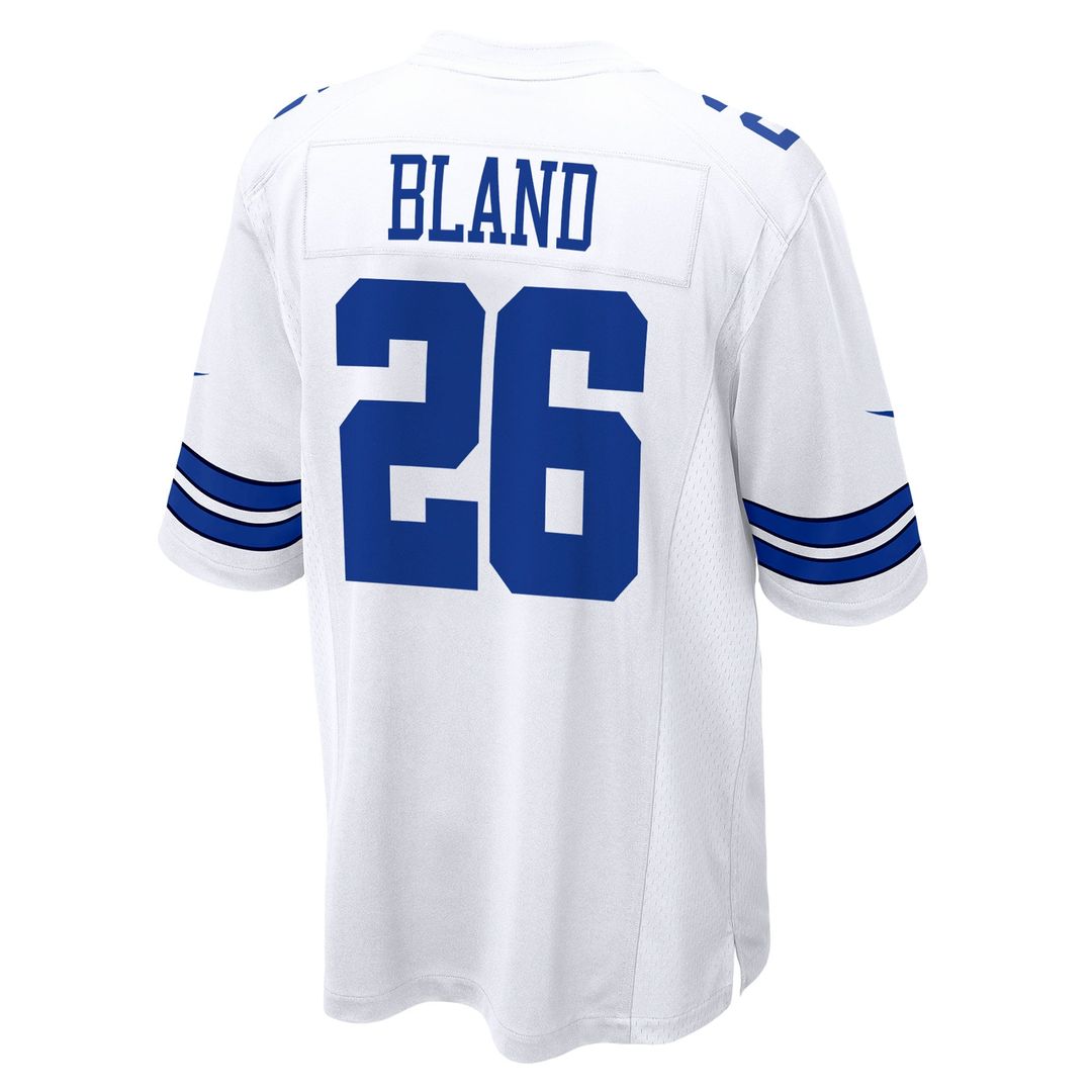 Dallas Cowboys DaRon Bland White Game Jersey product image 3, provided for visual reference and product detail review