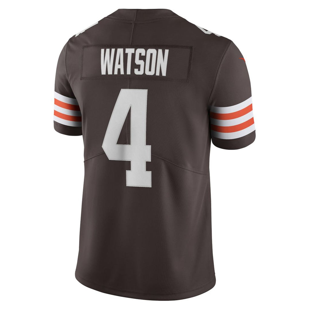 Cleveland Browns Deshaun Watson Brown Vapor Limited Jersey product image 6, provided for visual reference and product detail