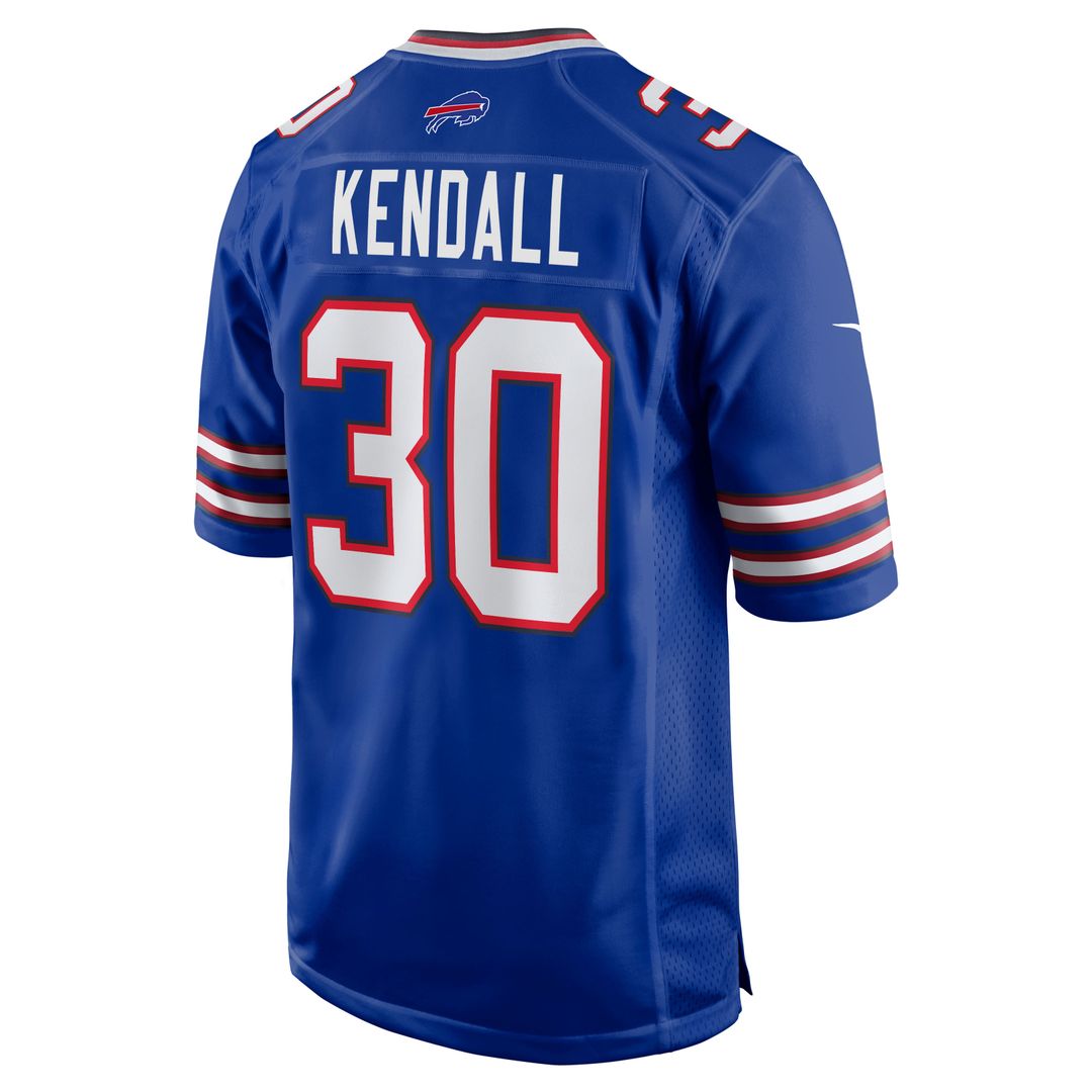 Buffalo Bills Anthony Kendall Royal Team Game Jersey product image 5, provided for visual reference and product detail review
