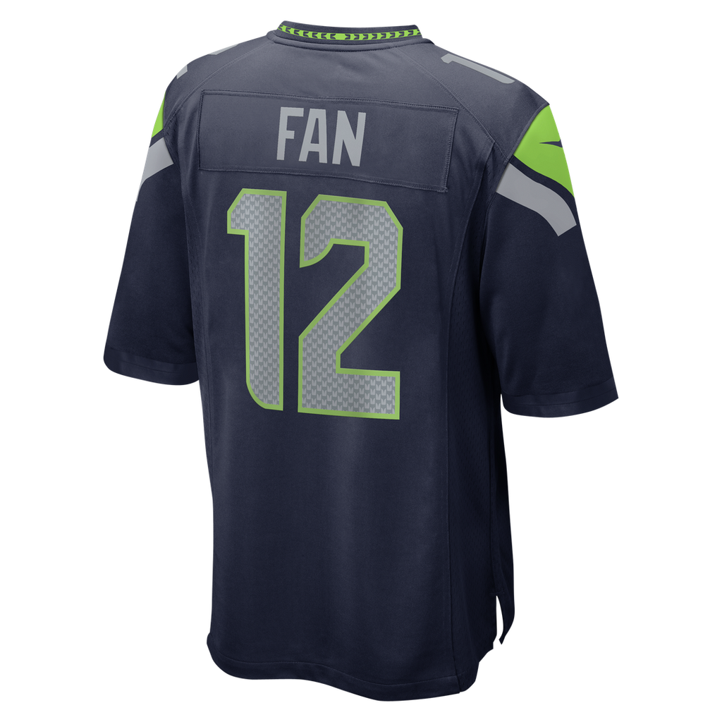 Seattle Seahawks 12s White Game Jersey product image 9, provided for visual reference and product detail review
