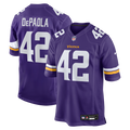 Minnesota Vikings Andrew DePaola Purple Game Jersey product image 1, provided for visual reference and product detail review
