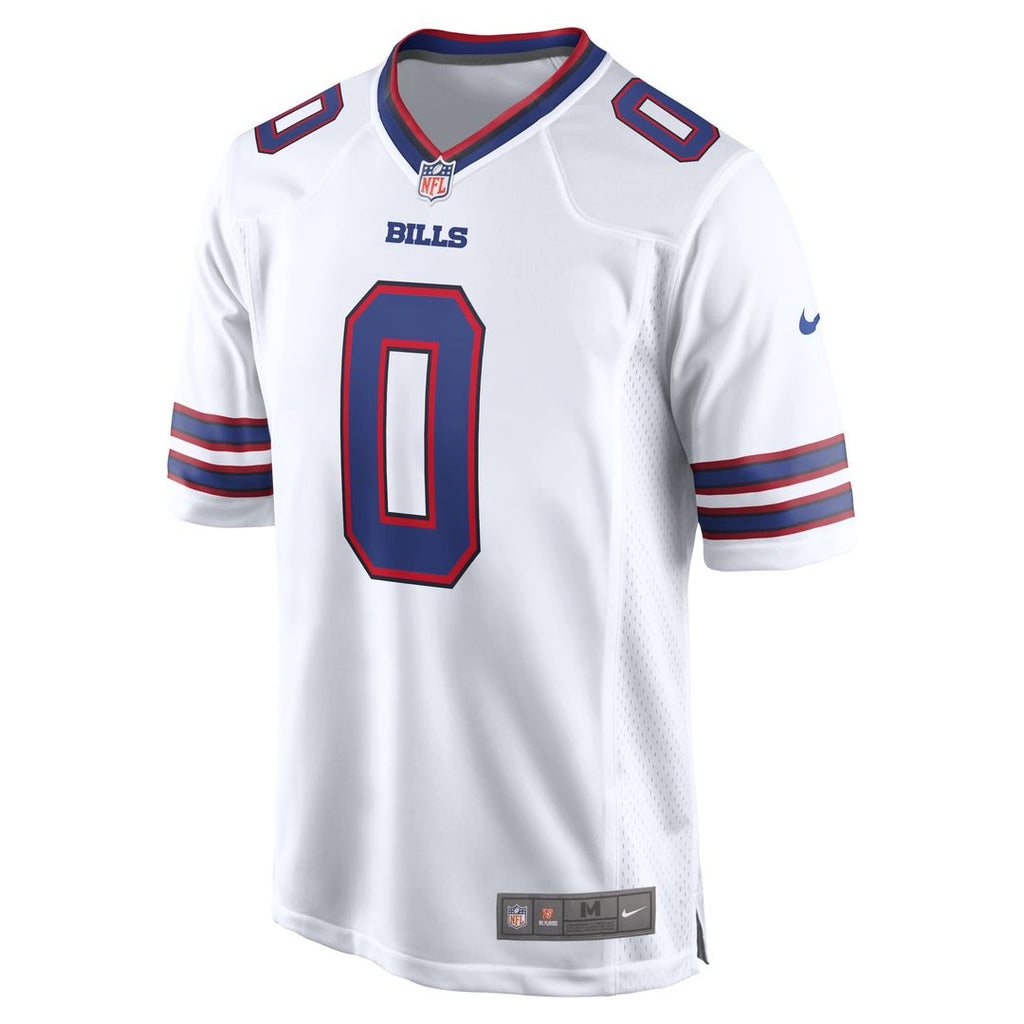 Buffalo Bills Keon Coleman White Game Jersey product image 2, provided for visual reference and product detail review