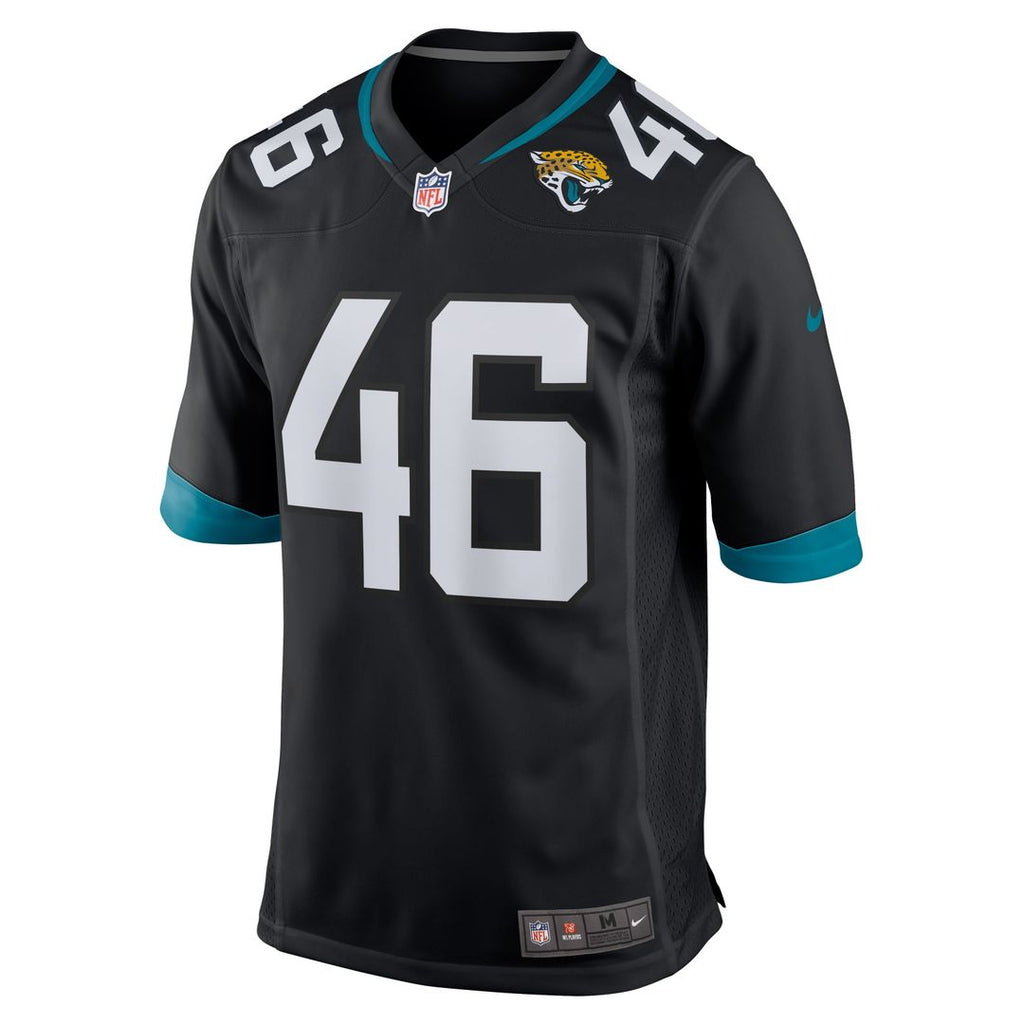 Jacksonville Jaguars Ross Matiscik Teal Game Jersey product image 18, provided for visual reference and product detail review