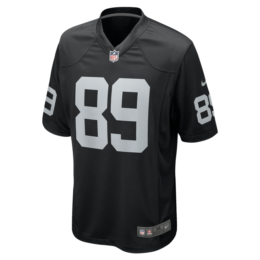 Las Vegas Raiders Brock Bowers Black Player Game Jersey product image 20, provided for visual reference and product detail