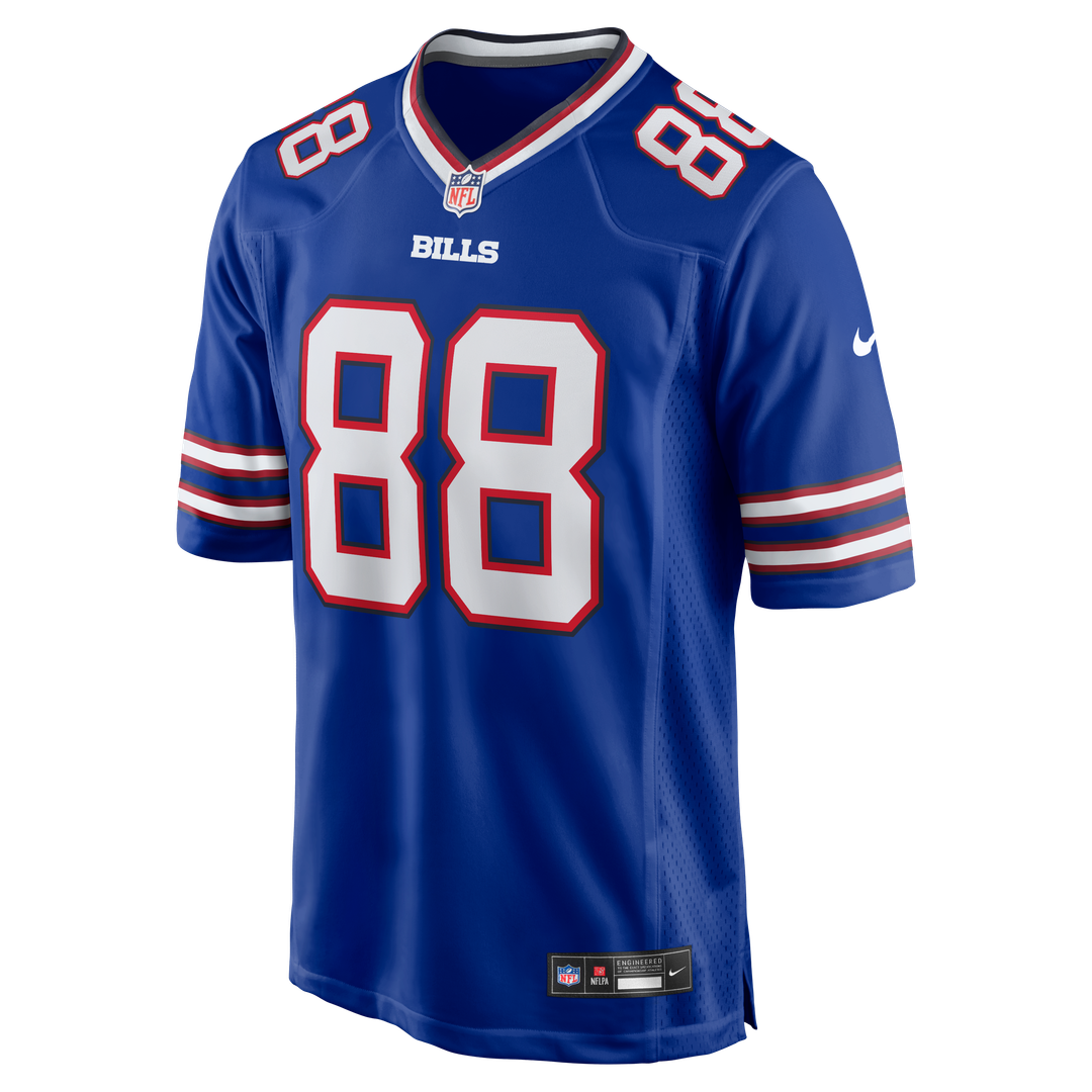 Buffalo Bills Dawson Knox Royal Game Player Jersey product image 10, provided for visual reference and product detail review