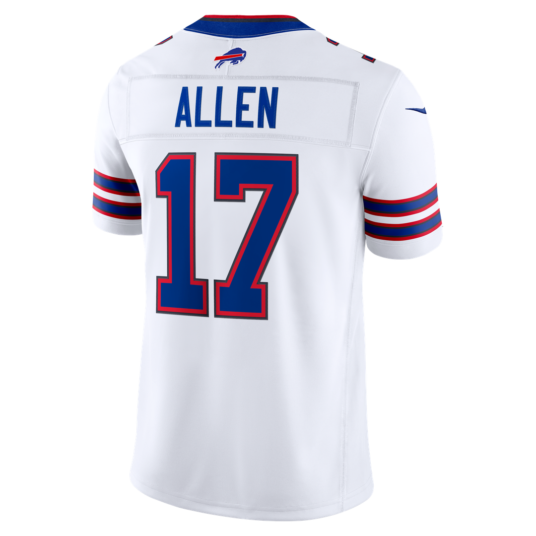 Buffalo Bills Josh Allen White Vapor F.U.S.E. Stitched Limited Jersey product image 3, provided for visual reference and