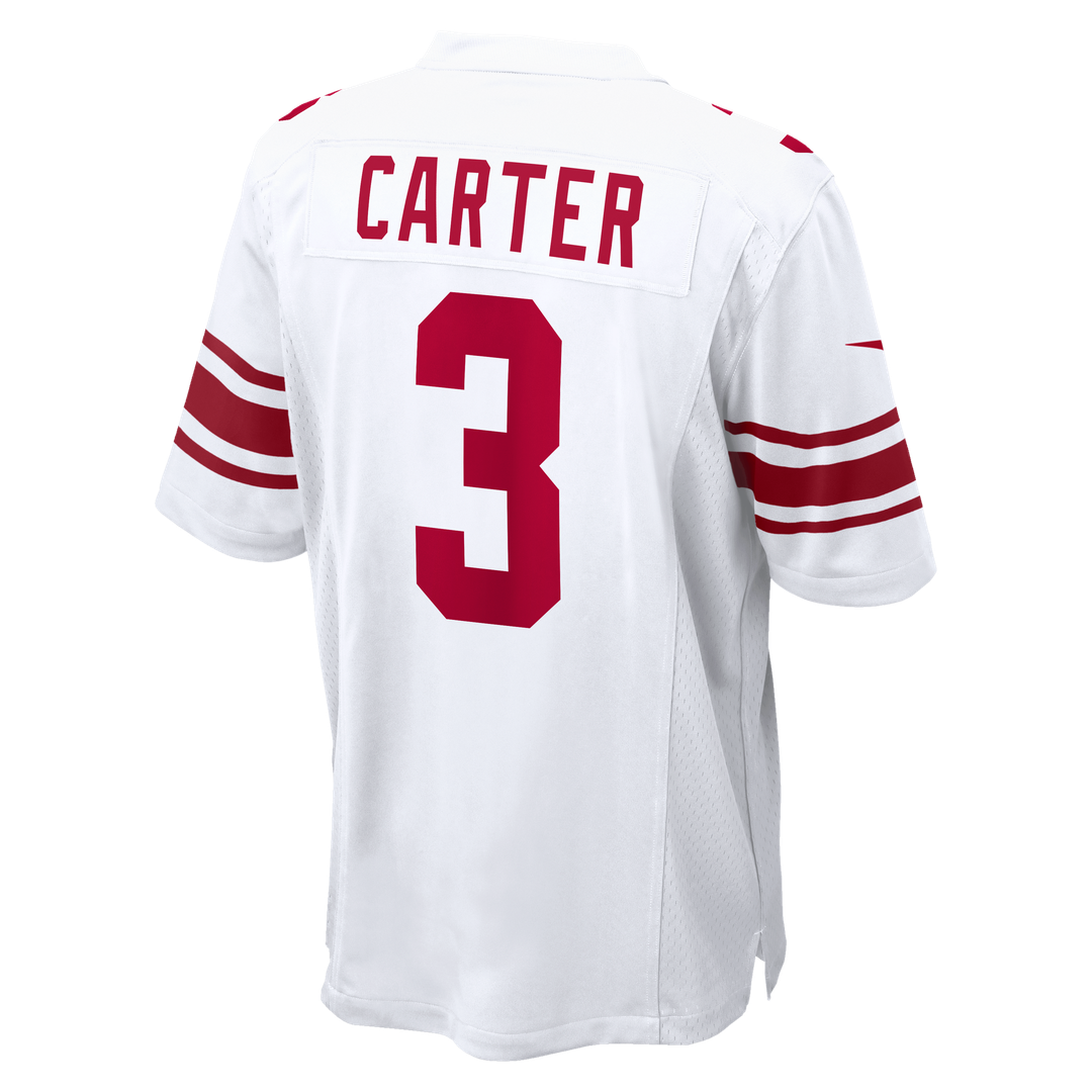New York Giants Abdul Carter White Game Jersey product image 3, provided for visual reference and product detail review
