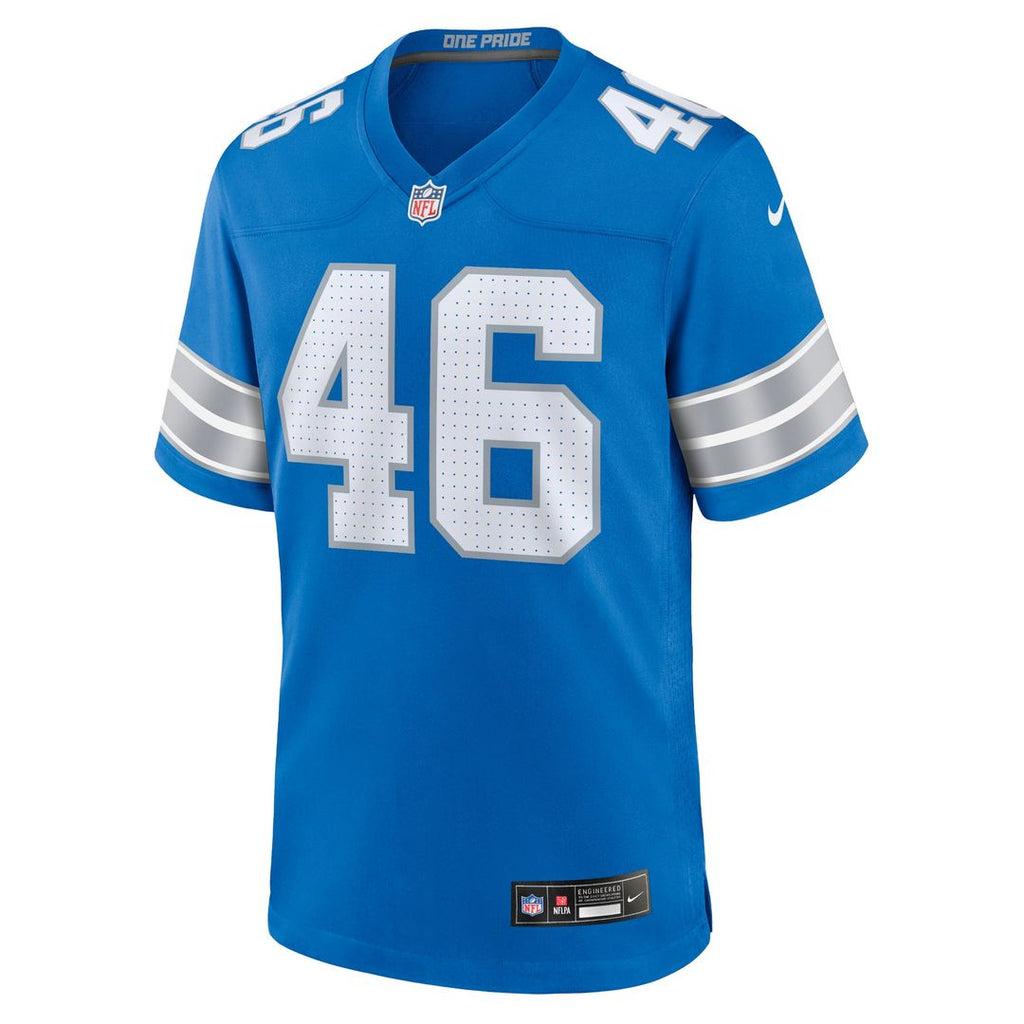 Detroit Lions Jack Campbell Black 2nd Alternate Game Jersey product image 14, provided for visual reference and product