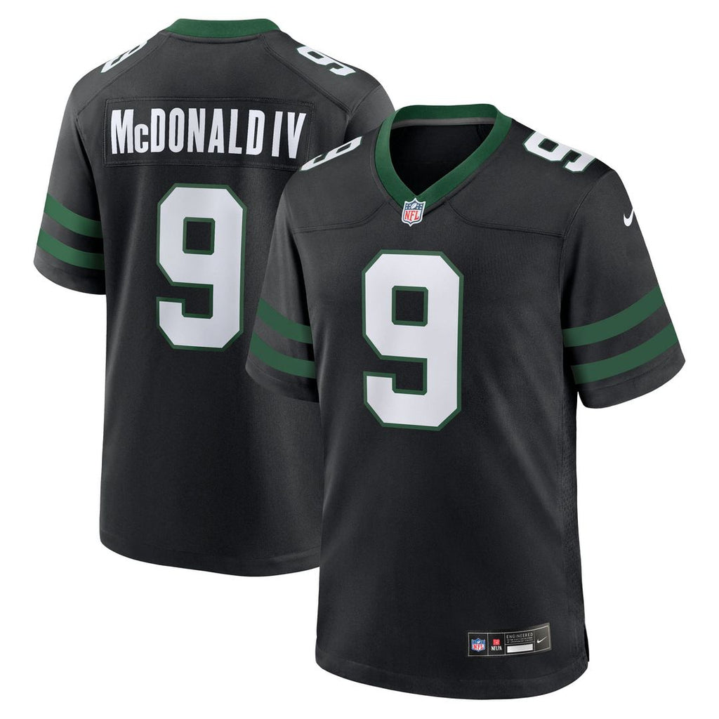 New York Jets Will McDonald IV Legacy Green Team Game Jersey product image 17, provided for visual reference and product