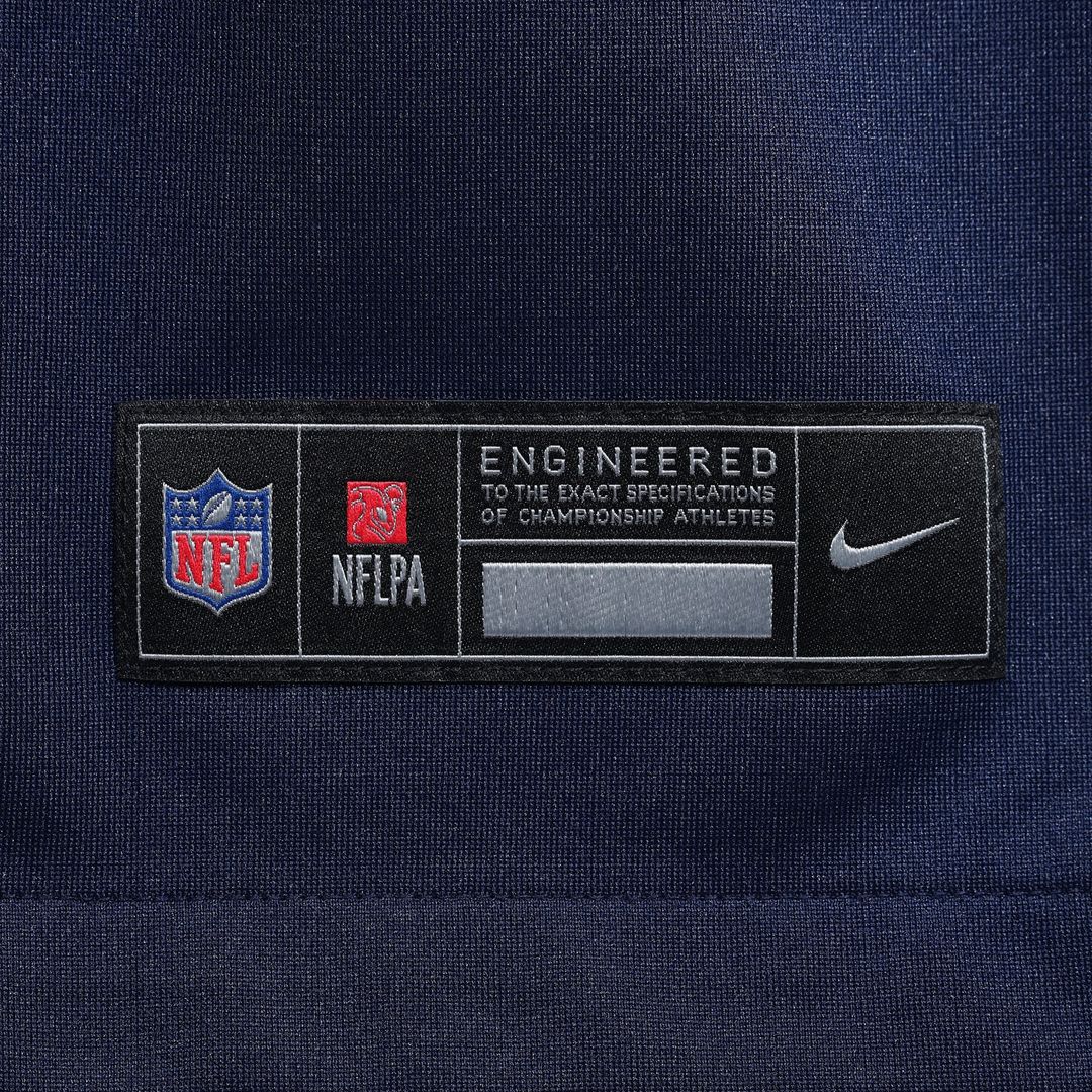 Los Angeles Chargers Justin Herbert Navy Alternate Game Jersey product image 6, provided for visual reference and product