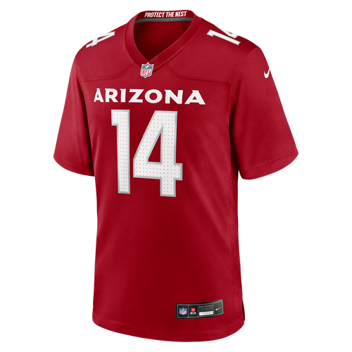 Arizona Cardinals Michael Wilson Cardinal Team Game Jersey product image 2, provided for visual reference and product detail