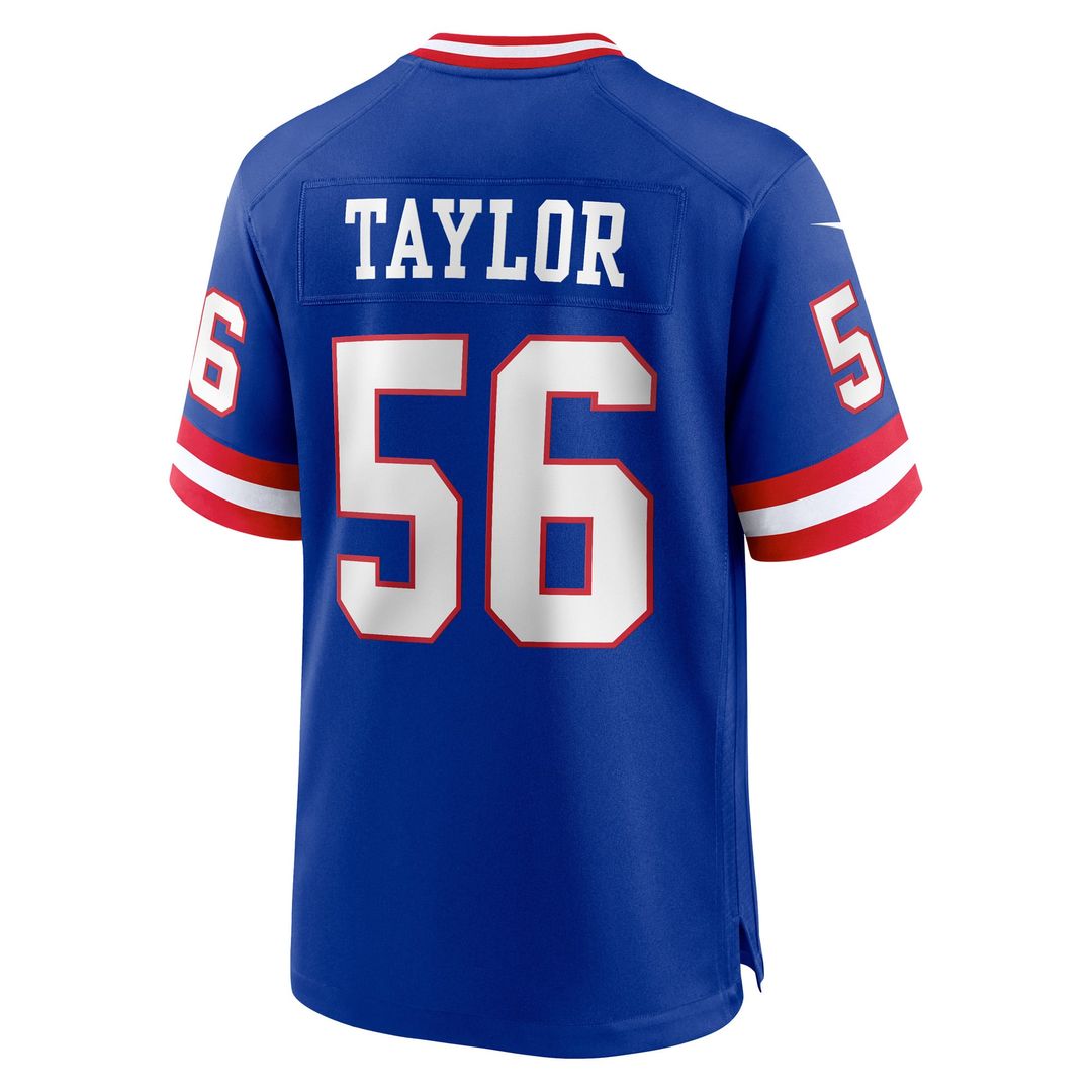 New York Giants Lawrence Taylor Royal Classic Retired Player Game Jersey product image 3, provided for visual reference and