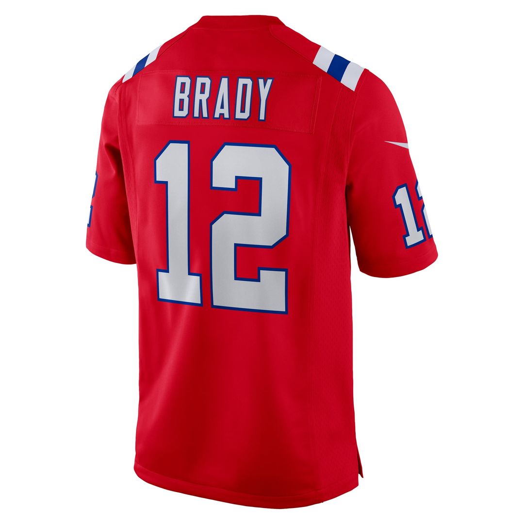 New England Patriots Tom Brady White Retired Game Jersey product image 15, provided for visual reference and product detail