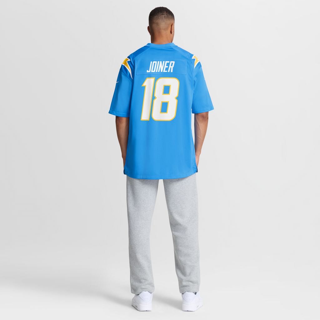 Los Angeles Chargers Charlie Joiner Powder Blue Game Retired Player Jersey product image 8, provided for visual reference