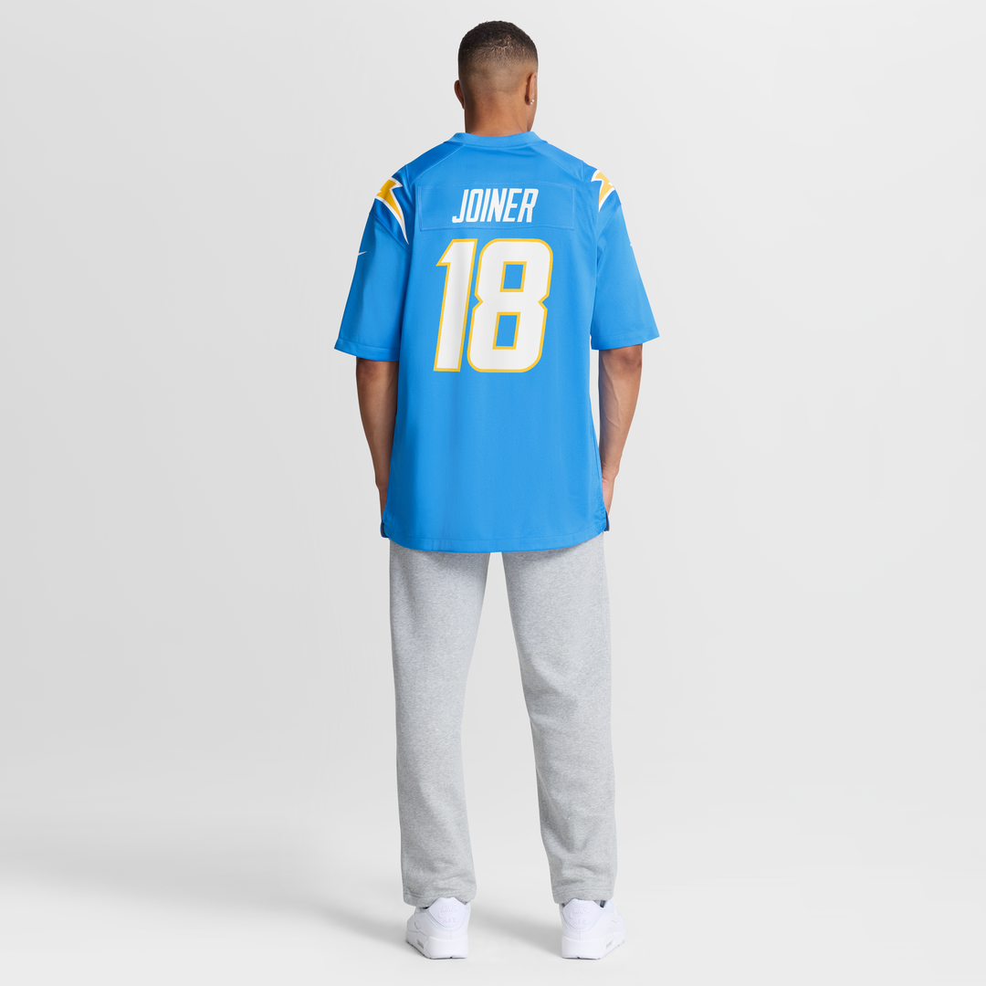 Los Angeles Chargers Charlie Joiner Powder Blue Game Retired Player Jersey product image 8, provided for visual reference