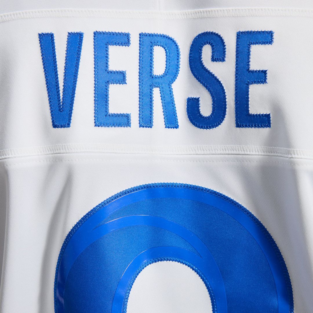 Los Angeles Rams Jared Verse White Vapor F.U.S.E. Stitched Limited Jersey product image 25, provided for visual reference