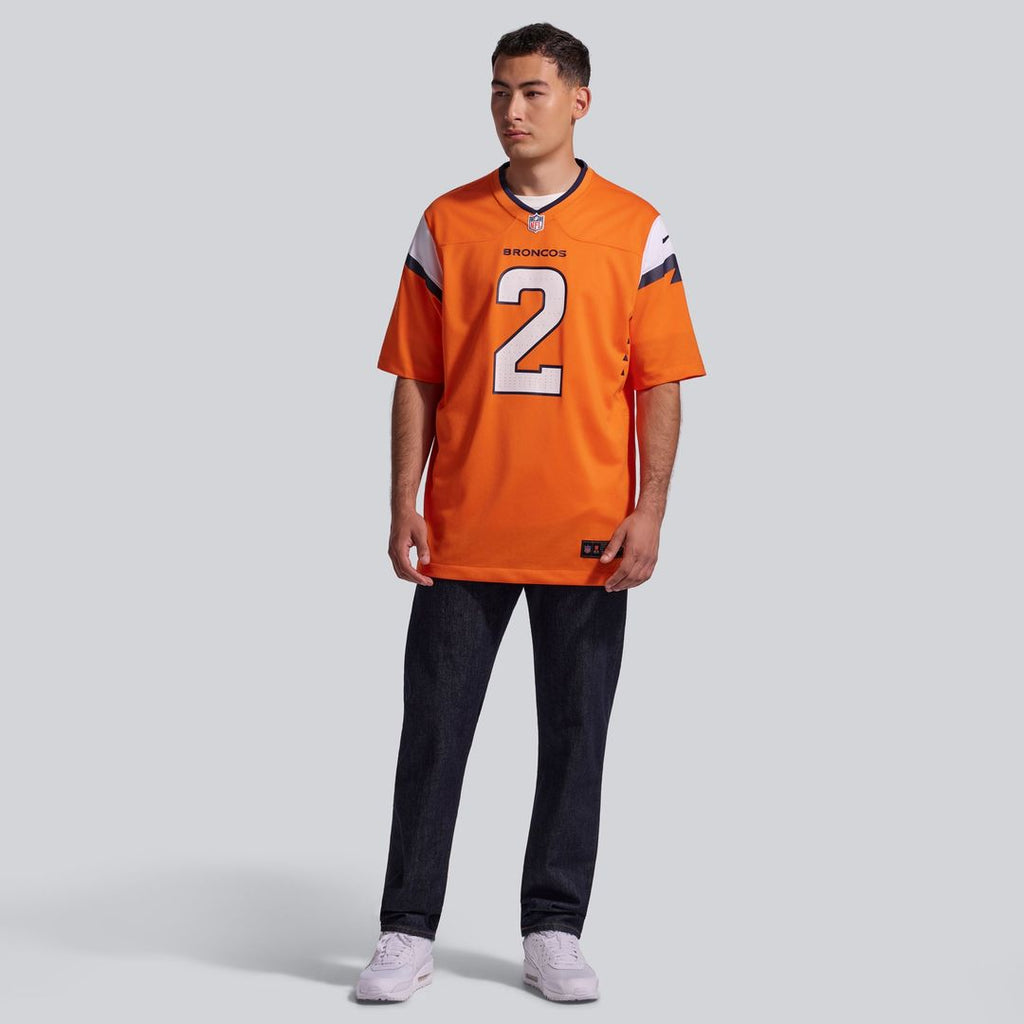 Denver Broncos Patrick Surtain II Orange Team Game Jersey product image 4, provided for visual reference and product detail