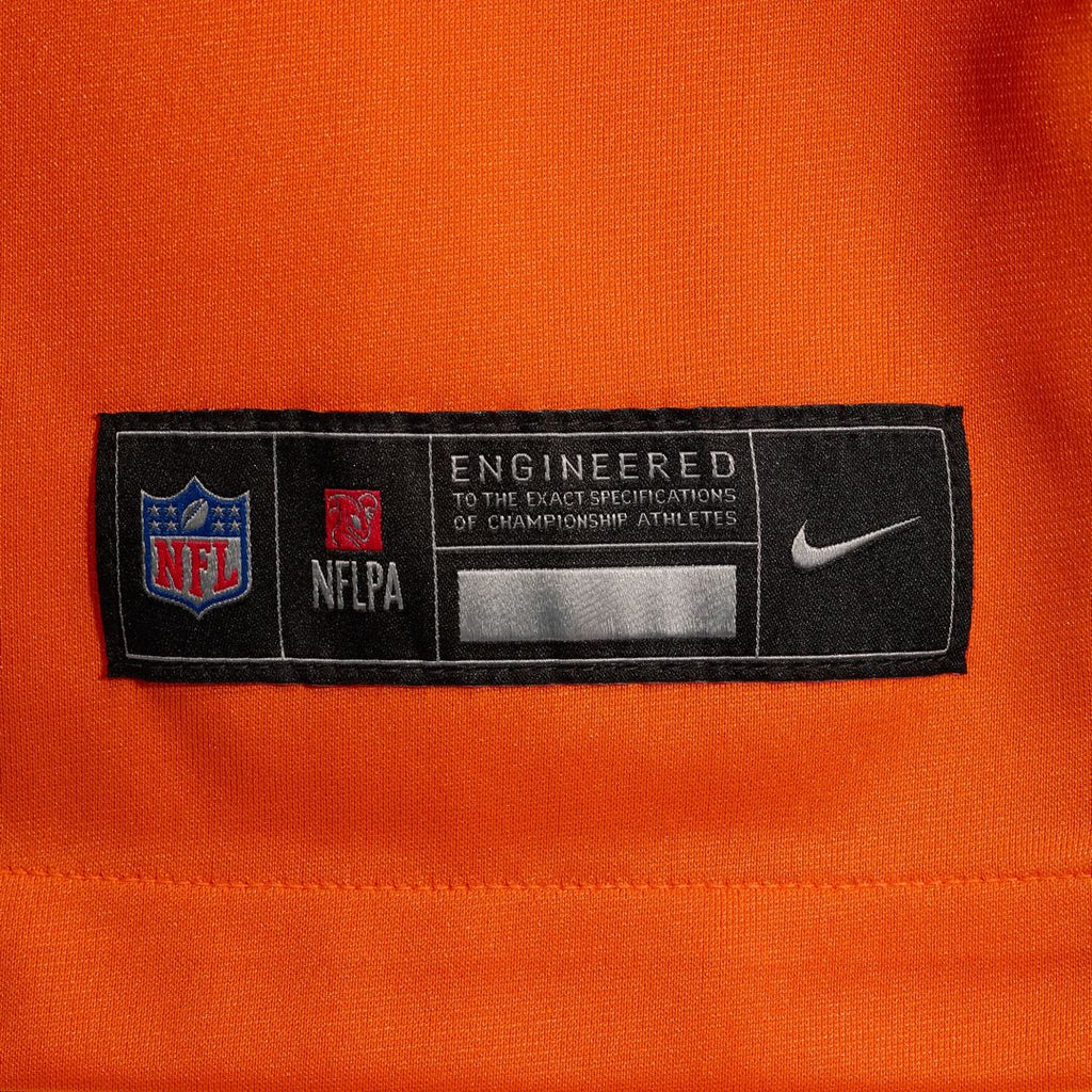 Denver Broncos Nik Bonitto Orange Team Game Jersey product image 6, provided for visual reference and product detail review