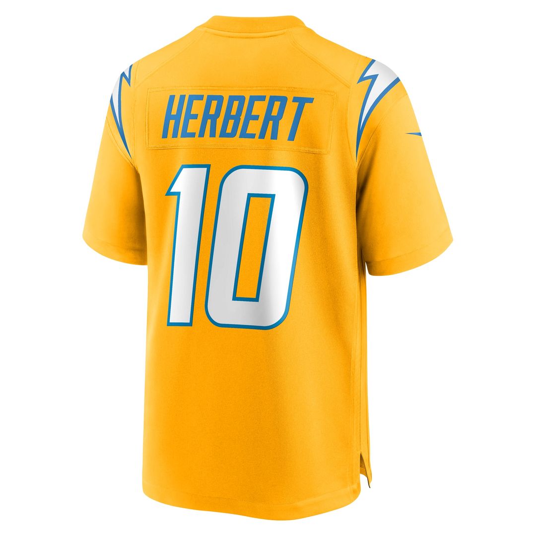 Los Angeles Chargers Justin Herbert Powder Blue Player Game Jersey product image 42, provided for visual reference and