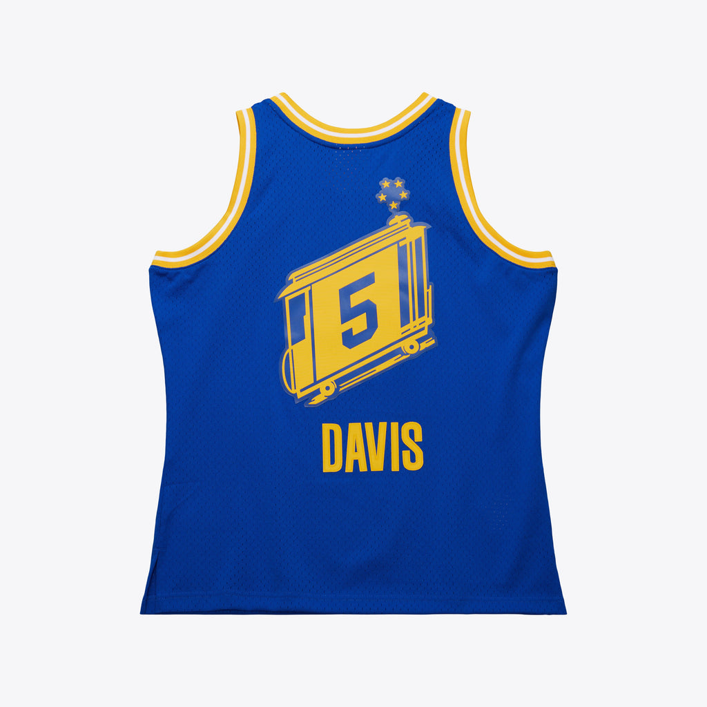 Baron Davis Golden State Warriors 2004 Swingman Jersey product image 3, provided for visual reference and product detail