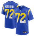 Los Angeles Rams D.J. Humphries Royal Team Game Jersey product image 1, provided for visual reference and product detail