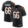 Cincinnati Bengals Dalton Risner Black Team Game Jersey product image 1, provided for visual reference and product detail