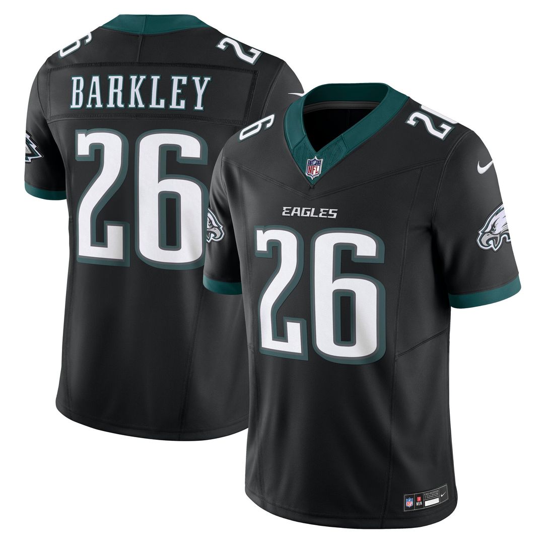 Philadelphia Eagles Saquon Barkley Midnight Green Vapor F.U.S.E. Limited Jersey product image 7, provided for visual