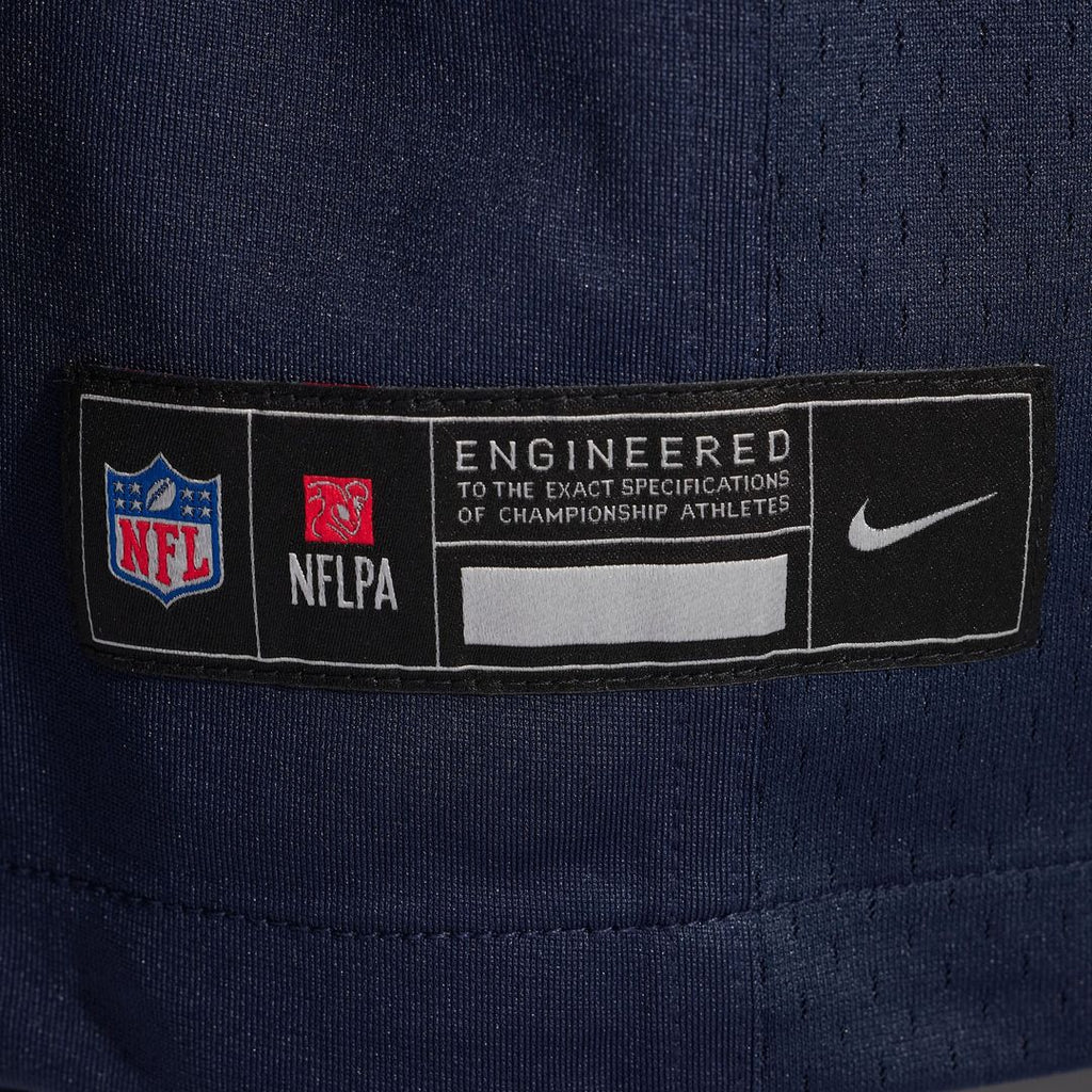 Chicago Bears Number 1 Groom Navy Game Jersey product image 6, provided for visual reference and product detail review