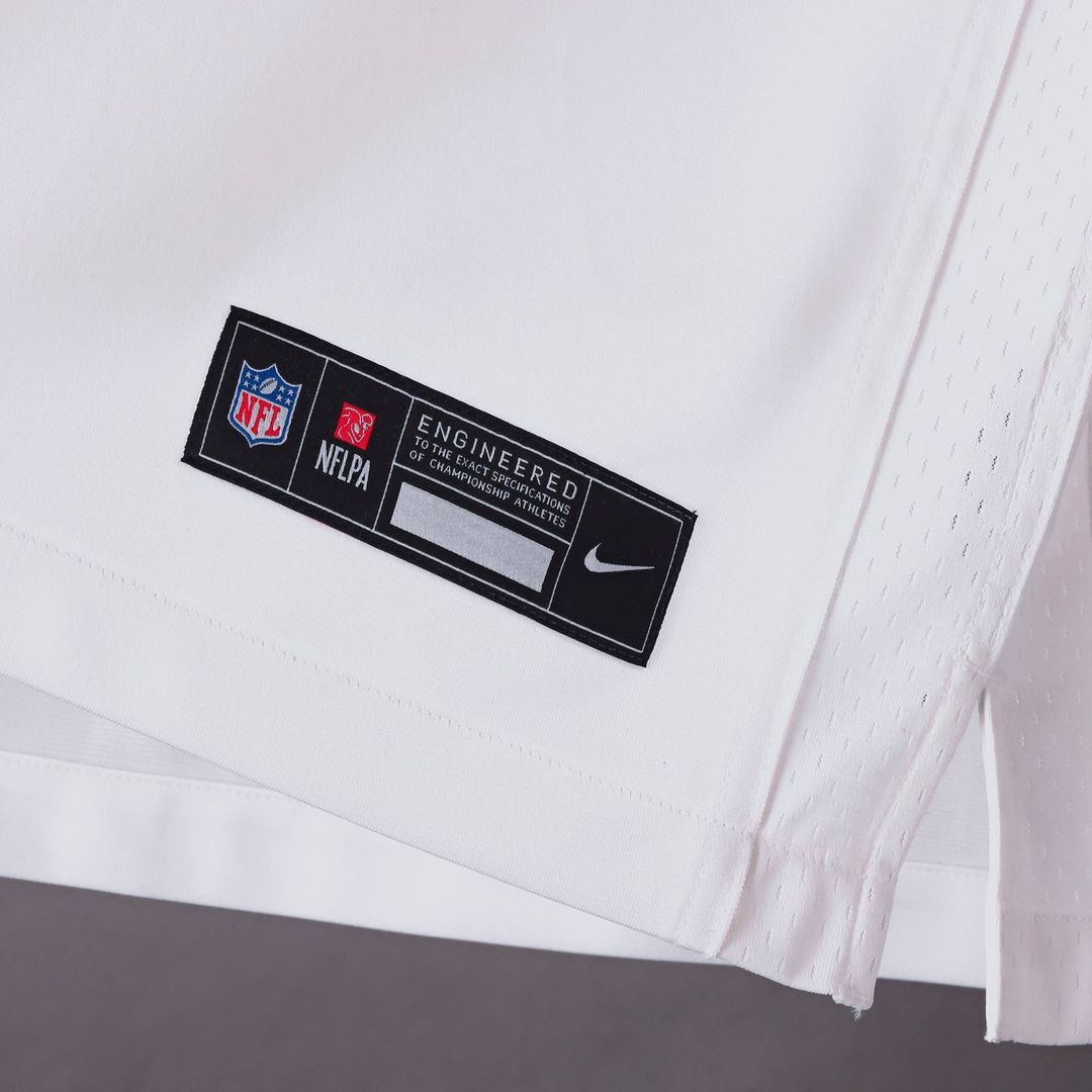 Atlanta Falcons Michael Penix Jr. White Game Jersey product image 7, provided for visual reference and product detail review