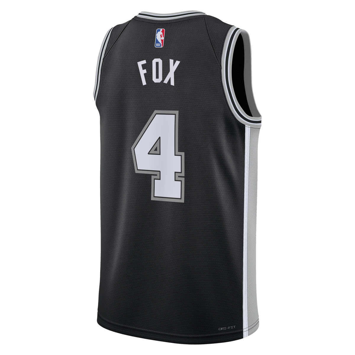 San Antonio Spurs Nike Icon Edition Swingman Jersey - Black product image 4