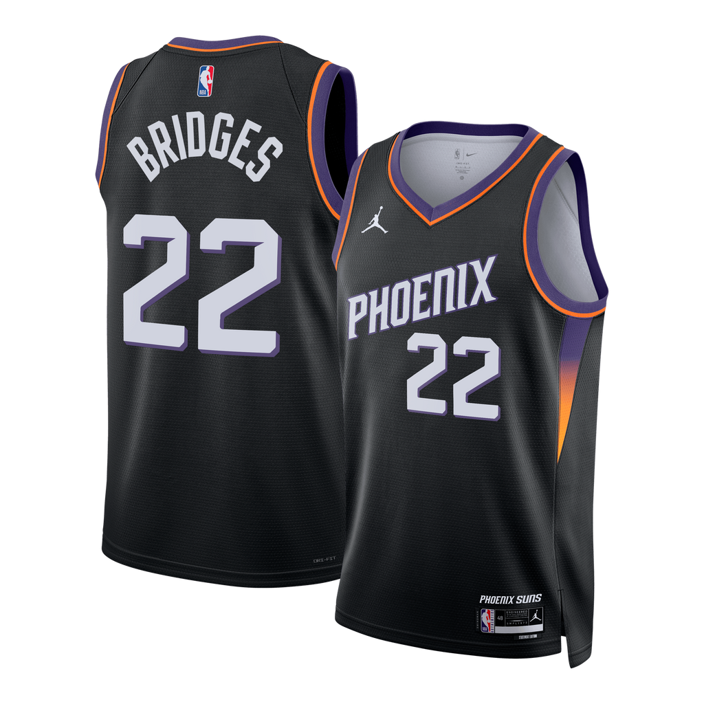 Phoenix Suns Jordan Brand Statement Edition Jersey - Black product image 1