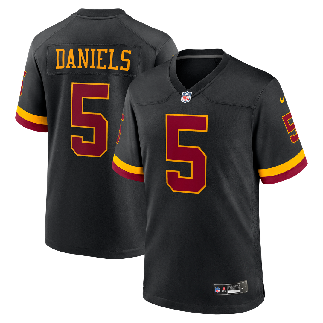 Washington Commanders Jayden Daniels Burgundy Game Jersey product image 29, provided for visual reference and product detail