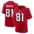 Atlanta Falcons Austin Hooper Red Team Game Jersey product image 1, provided for visual reference and product detail review