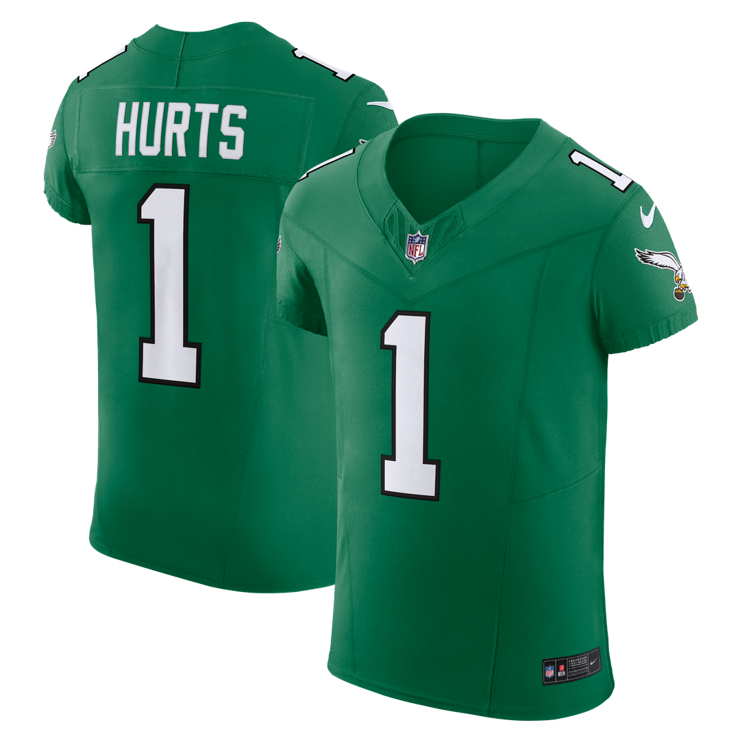 Philadelphia Eagles Jalen Hurts Midnight Green Team Vapor F.U.S.E. Elite Jersey product image 7, provided for visual