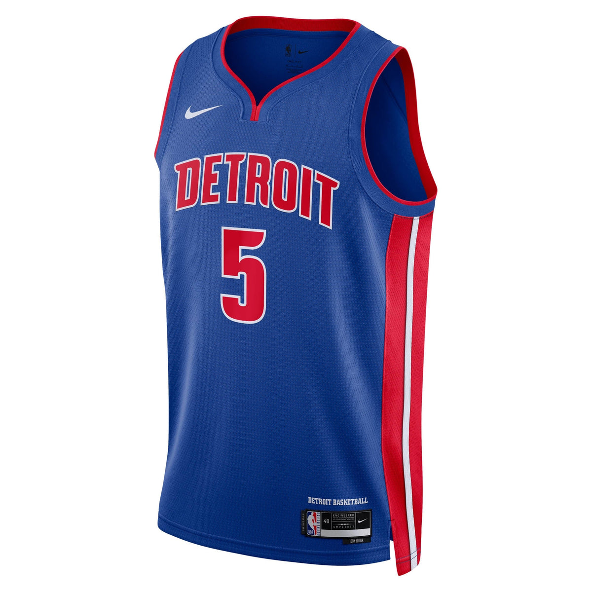 Detroit Pistons Nike Icon Swingman Jersey NBA 2024 Draft product image 3
