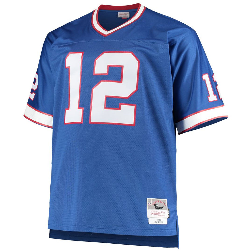 Buffalo Bills Jim Kelly Royal Big & Tall 1990 Retired Player Replica Jersey product image 2, provided for visual reference