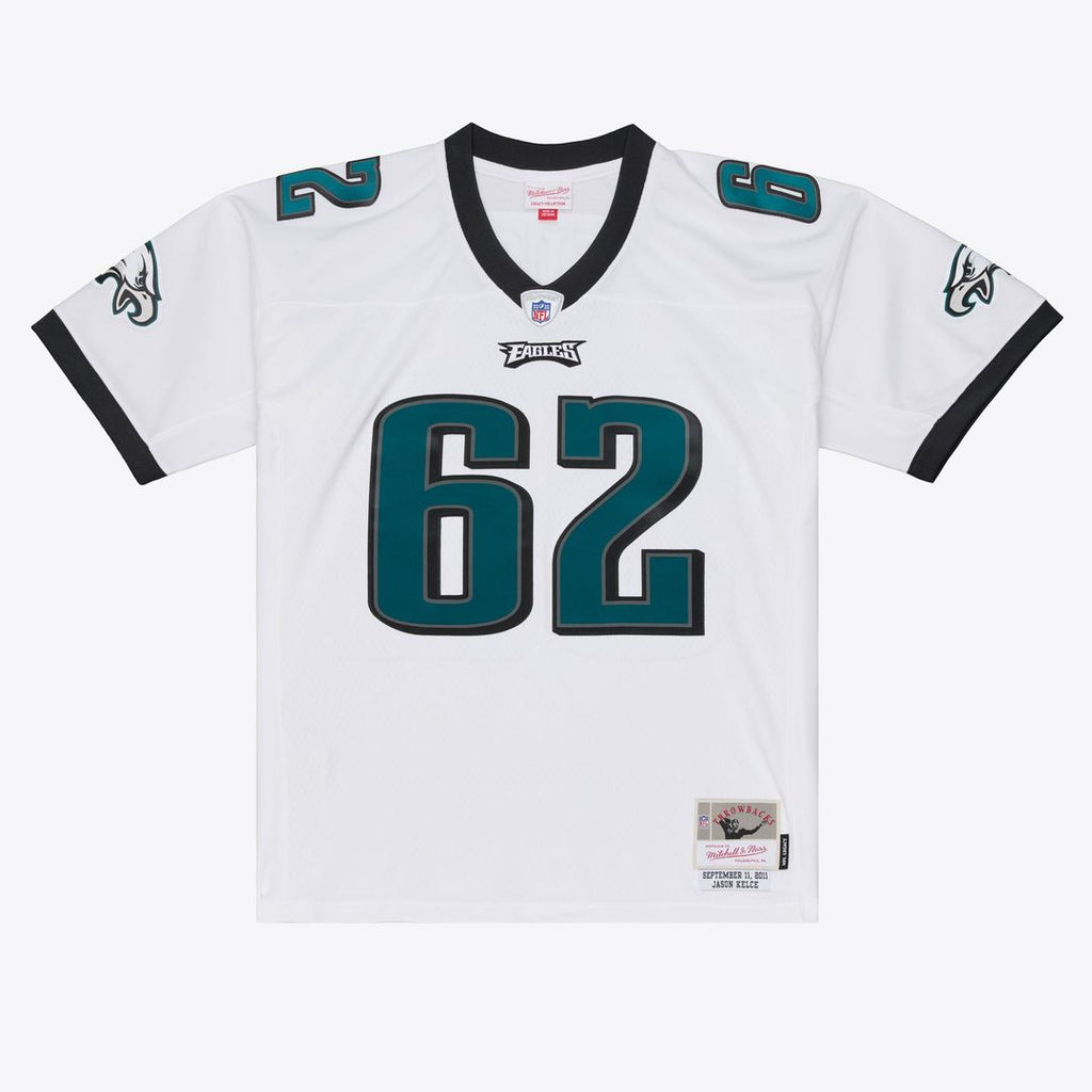 Philadelphia Eagles Jason Kelce White Big & Tall 2011 Legacy Replica Player Jersey product image 2, provided for visual