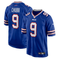 Buffalo Bills Bradley Chubb Royal Team Game Jersey product image 1, provided for visual reference and product detail review