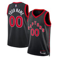Toronto Raptors Statement Swingman Basketball Jersey - Custom - Unisex product image 1, provided for visual reference and