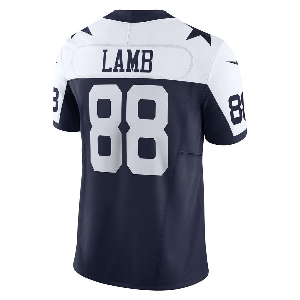 Dallas Cowboys CeeDee Lamb White Vapor F.U.S.E. Limited Jersey product image 9, provided for visual reference and product