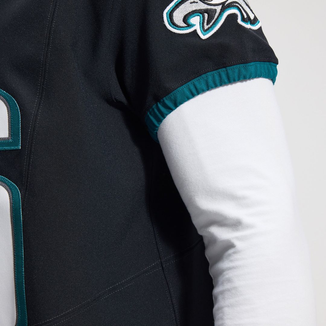 Philadelphia Eagles Saquon Barkley Black Alternate Vapor F.U.S.E. Elite Jersey product image 26, provided for visual