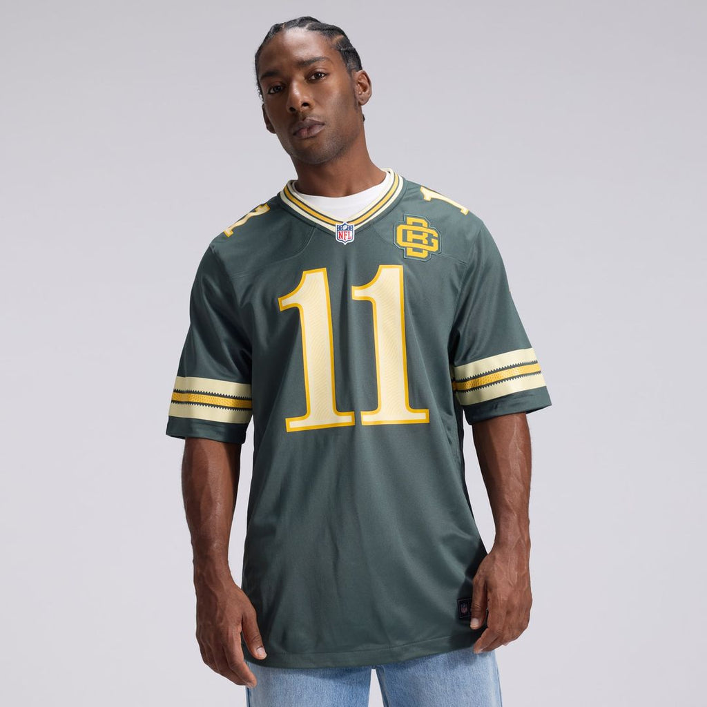 Green Bay Packers Jayden Reed Green 2026 Rivalries Collection Game Jersey product image 2, provided for visual reference and