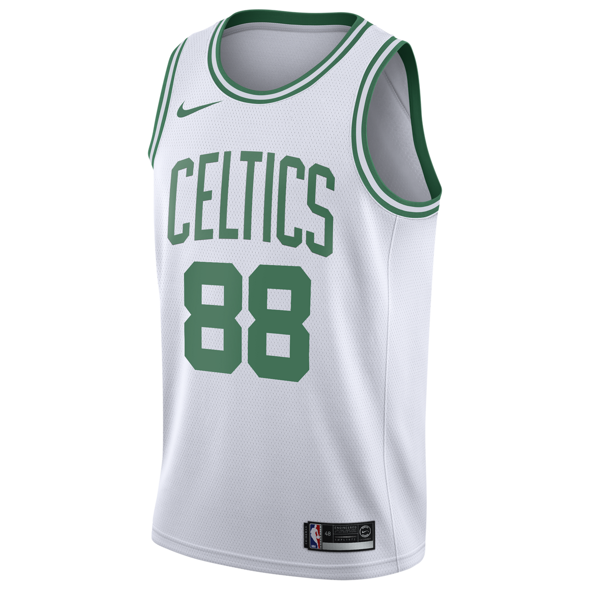 Neemias Queta Boston Celtics Association Edition Swingman Jersey - White - Youth product image 3, provided for visual