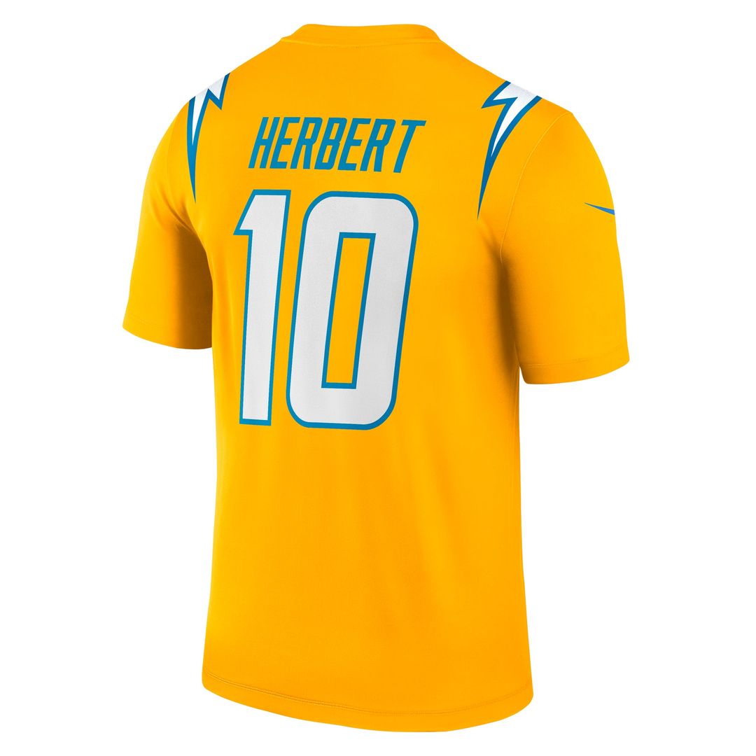 Los Angeles Chargers Justin Herbert Gold Alternate Charger Power Legend Player Performance Top product image 3, provided for