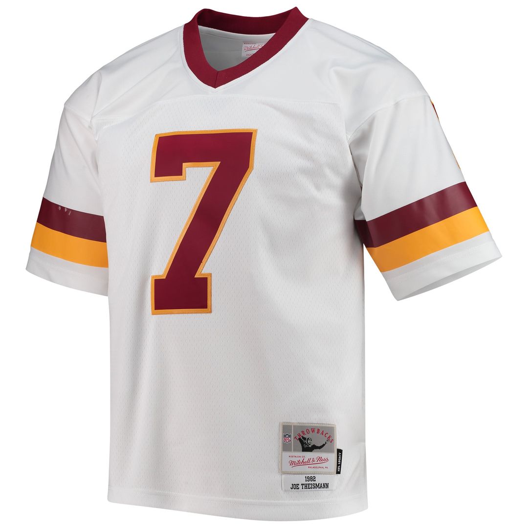 Washington Football Team Joe Theismann White Legacy Replica Jersey product image 2, provided for visual reference and